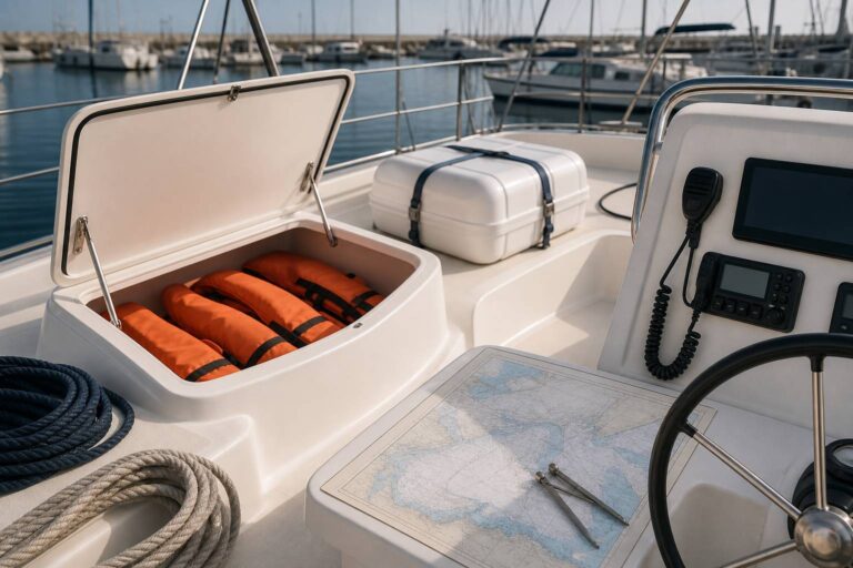 Sécurité en mer : matériel obligatoire selon la distance côte
