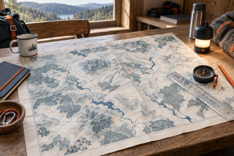 Carte du Morvan : massif, reliefs et repères du parc naturel
