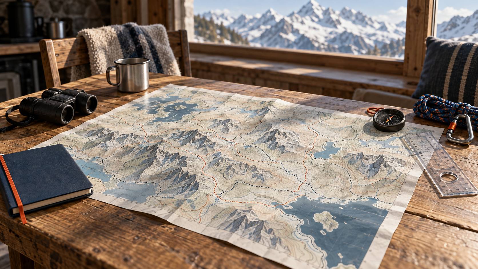 Illustration éditoriale du sujet : Chasseur alpin : histoire, missions et formation en montagne