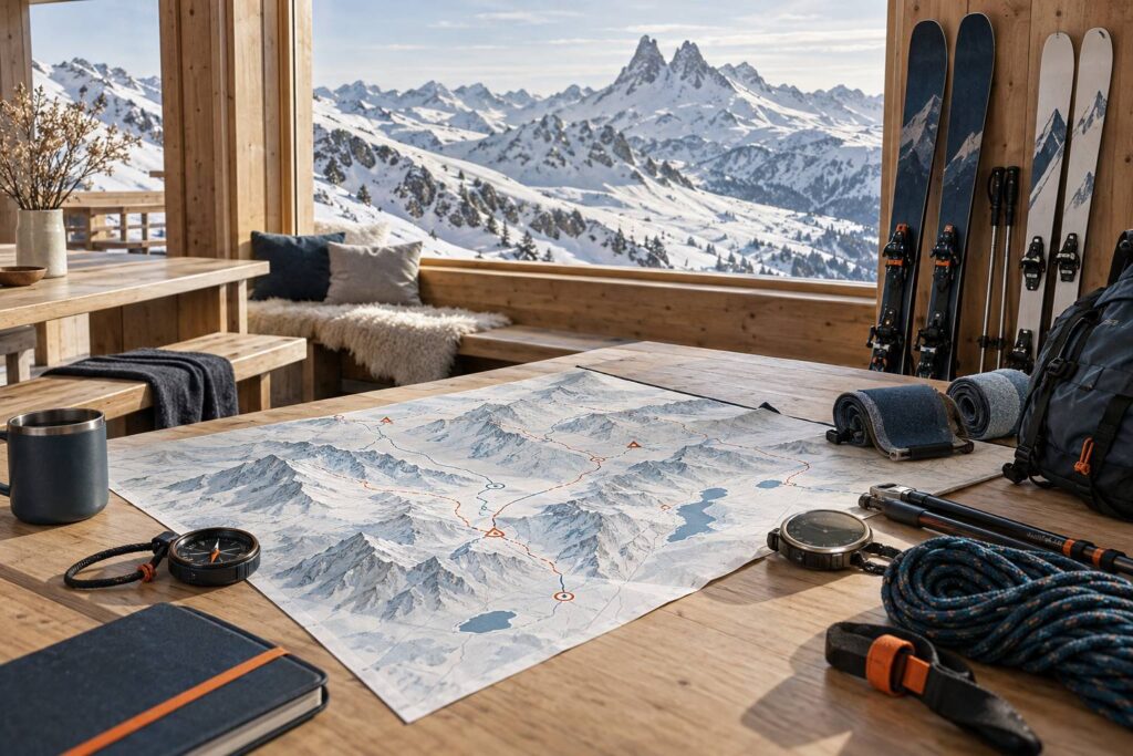 Illustration éditoriale du sujet : La Pierra Menta : sommet du Beaufortain et course mythique